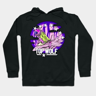 Top Wolf - Toxic Waste Purple Hoodie